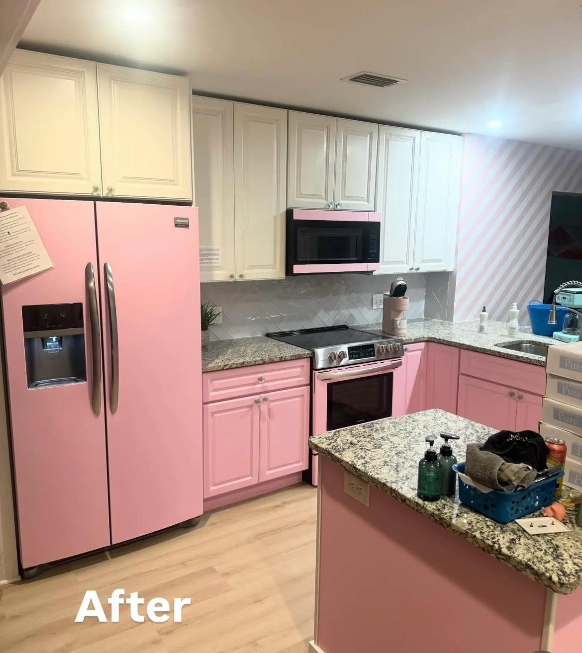 Residential cabinet wrap — kitchen refresh